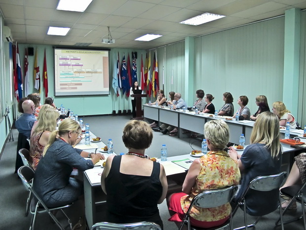 The Visit of the Delegation from Calgary School Board of Education, Canada
