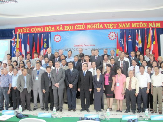 Phiên họp Hội đồng Quản trị (HĐQT) lần thứ 12 của Trung tâm đào tạo khu vực của SEAMEO tại Việt Nam
