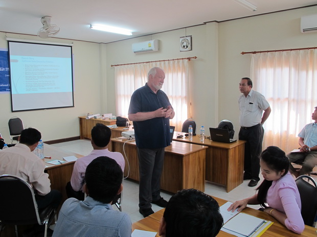 Training-the-Trainer Course in Capacity Building in Leadership and Management in Vientiane, Lao PDR