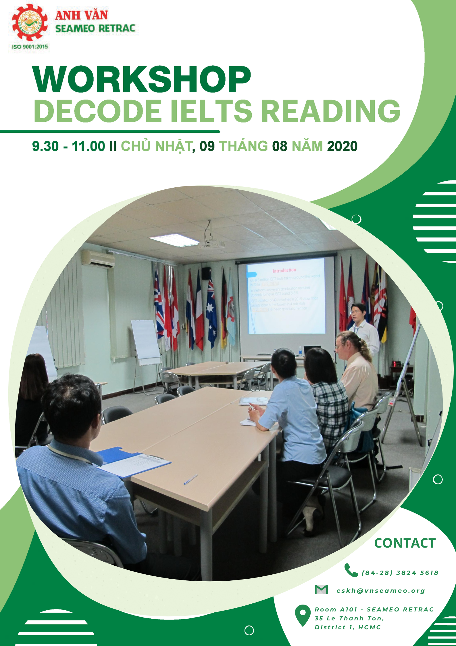 Workshop – Decode IELTS Reading