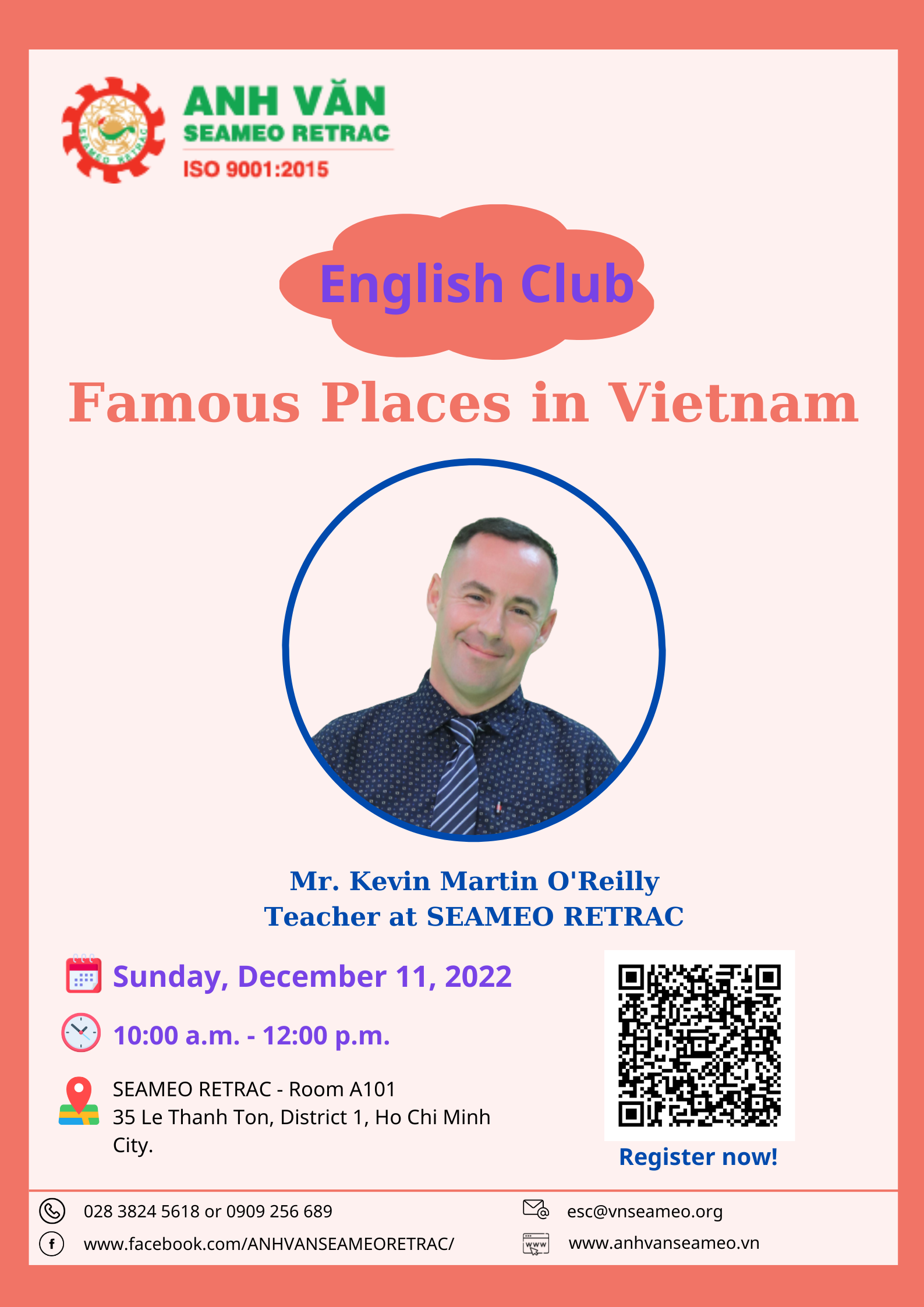 English club titled “Famous Places in Vietnam”