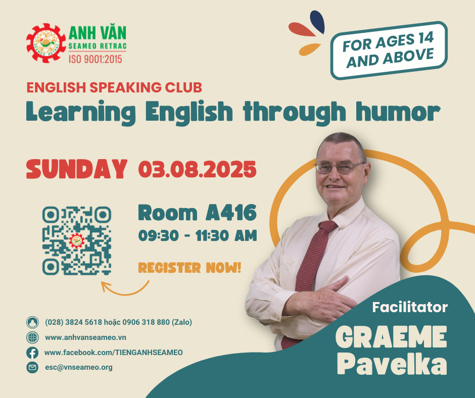 English Speaking Club: Learning English through humor